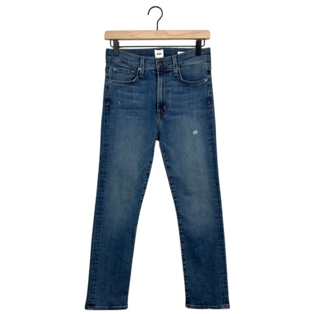 Edwin Elin Crop Straight Leg Jeans Wavelength Blue EW2011ICN-W Womens 27